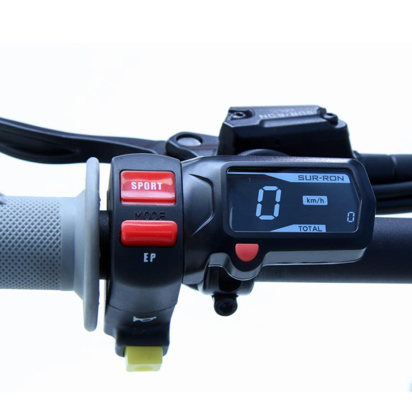 Motorbike Speedometer LCD Timer Tachometer Digital Hour Meter for Surron