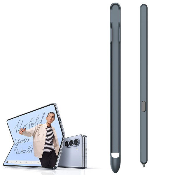 S Pen Replacement for Galaxy Z Fold 6 Stylus Pens, Input pen for Fold6/Fold4/Fold3, Galaxy Z Fold5 S-Pen Fold Edition + S Pen Slot-Grey-B