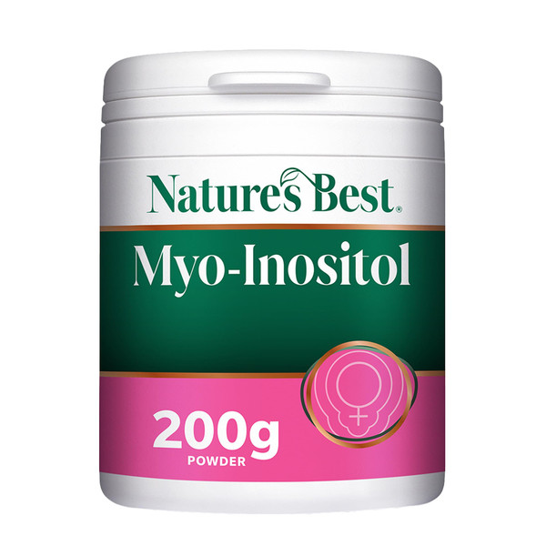Nature's Best Myo, Inositol Powder, 200g Powder, 50 Servings