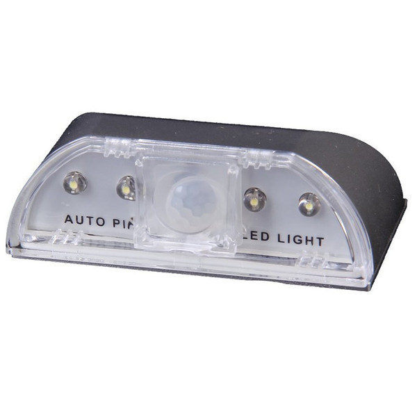 RESFNSE 4 LED Auto PIR Infrared Wireless Door Keyhole Motion Sensor Light Lamp