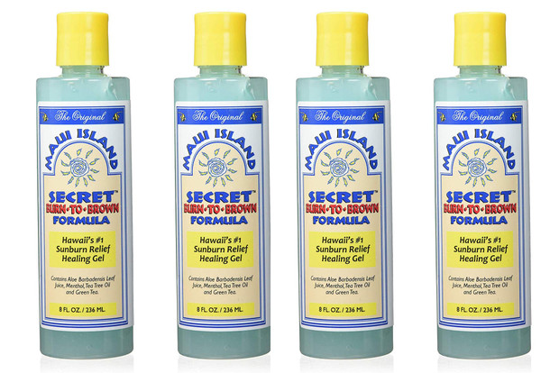 Maui Island Secret Burn to Brown Formula 8 Oz. 1pack (Maui Island Secret Burn to Brown Formula 8 oz. 4-pack)
