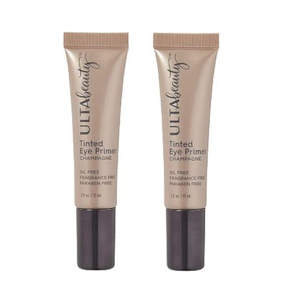 Ulta Beauty Tinted Eye Primer. Champagne. Size 0.3 Oz (Pack Of 2). Ulta Beauty Tinted Eye Primer. Champagne. Size 0.3 Oz (Pack Of 2).