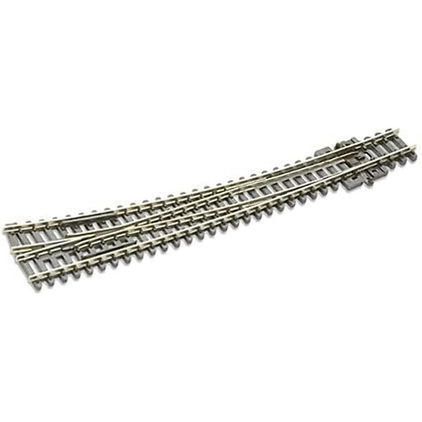 N C80 Electrofrog Dbl Curved Right-Hand Turnout