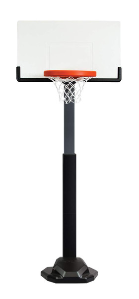 Huplay Pro Large Adjustable Post Basketball Set