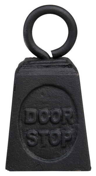 Esschert Design Weight Door Stop, Black Esschert Design Weight Door Stop, Black