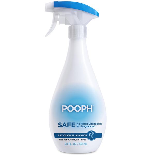 Pooph Pet Odor Eliminator, 20oz Spray - Dismantles Odors on a Molecular Basis, Dogs, Cats, Freshener, Urine, Poop, Pee, Deodorizer, Natures, Puppy, Fresh, Clean, Furniture, Potty, Safe Pooph Pet Odor Eliminator, 20oz Spray - Dismantles Odors on a Molecular Basis, Dogs, Cats, Freshener, Urine, Poop, Pee, Deodorizer, Natures, Puppy, Fresh, Clean, Furniture, Potty, Safe