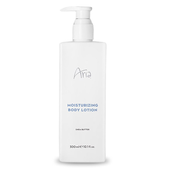 Aria Moisturizing Body Lotion - Hydrating Shea Butter - Scented with Cedarwood, Green Mandarin, Lavender - Vegas Hotel Body Lotion - 10 oz