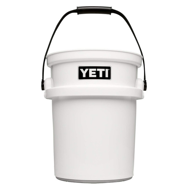 YETI Loadout 5-Gallon Bucket, Impact Resistant Fishing/Utility Bucket, White