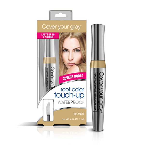Cover Your Gray Waterproof Root Touch-Up - Light Brown/Blonde (Pack of 6)