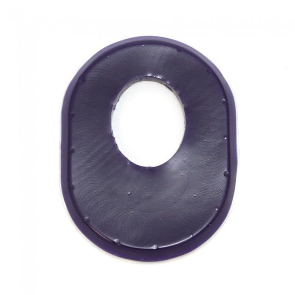 Gel Oval Shaped Callus Pads, (2 gel Self Sticking, ReUsable Callus Cushions per pack) by Atlas Biomechanics