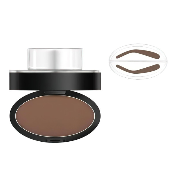 BrowPro Eyebrow Stamp (Official) Simone Powder Seal - Natural Eyebrow Color, Arched Stamp - Waterproof and Long-Lasting Shape Powder - Light Brown BrowPro Eyebrow Stamp (Official) Simone Powder Seal - Natural Eyebrow Color, Arched Stamp - Waterproof and Long-Lasting Shape Powder - Light Brown