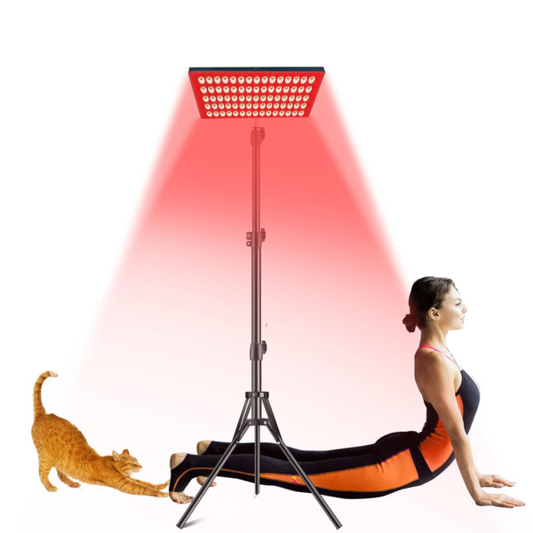 Red Light Therapy,Red Light Therapy for Face and Body,Infrared Light Therapy with Stand,Deep 660nm and Near Infrared 850nm Light Device for Body Pain Relief Skin Care
