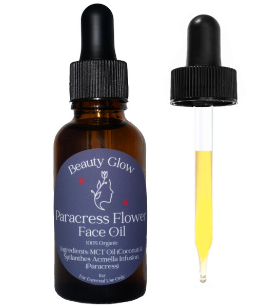 100% Organic Paracress Flower Spilanthes Facial Oil Serum for Face MCT Coconut Oil Infused with Paracress Spilanthes Acmella Oleracea Flowers for Anti-Aging Anti-Wrinkle Moisturizing Miracle 1 Fl Oz 100% Organic Paracress Flower Spilanthes Facial Oil Serum for Face MCT Coconut Oil Infused with Paracress Spilanthes Acmella Oleracea Flowers for Anti-Aging Anti-Wrinkle Moisturizing Miracle 1 Fl Oz
