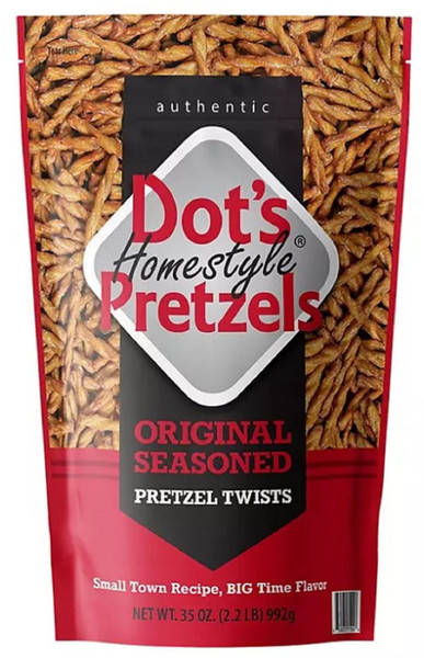 Dot's Pretzels Homestyle Pretzels Original Seasoned (35 oz.) Dot's Pretzels Homestyle Pretzels Original Seasoned (35 oz.)