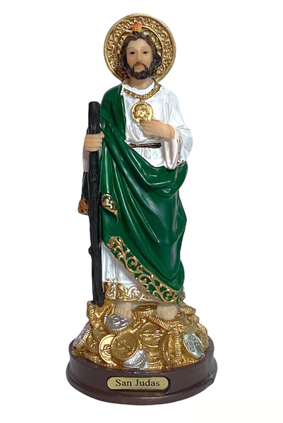 Gigi's Classy Kids 7inch Inch Saint St. Jude Thaddeus Statue Figurine Coins Money Religious Imagen San Judas Tadeo Estatua Figura Gigi's Classy Kids 7inch Inch Saint St. Jude Thaddeus Statue Figurine Coins Money Religious Imagen San Judas Tadeo Estatua Figura