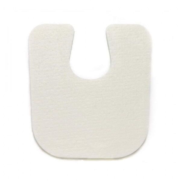 Callus U-Shaped Foot Cushions, 100 Per Pack, 1/8" Foam Pads