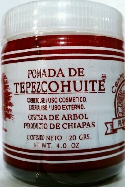 Pomada De Tepezcohuite Corteza De Arbol Topical Analgesic Ointment 4 oz.