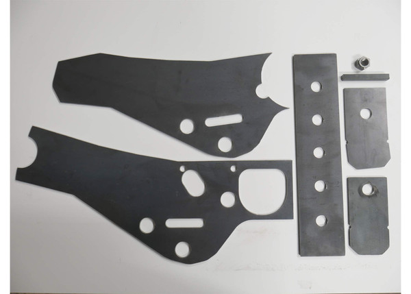 Taboo Customs Steering Box Mount Rust Repair Kit for Jeep TJ Wrangler