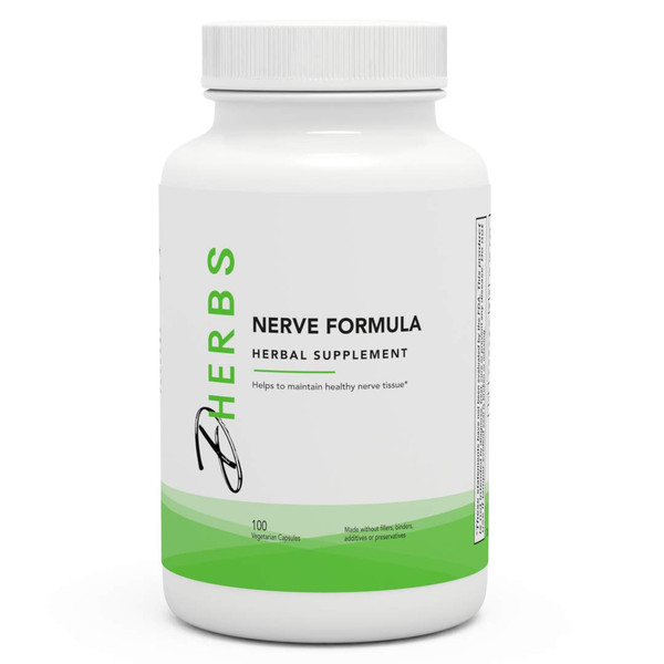 Dherbs Nerve Formula, 100-Count Bottle