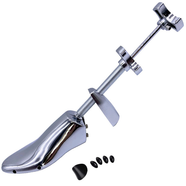 Xinlinke Professional Metal Shoe Stretcher Men USA Size 5-12 (EU 39-46) Flat Shoes Tree 2-Way Adjustable Wide Width Length Expander Double Shaft