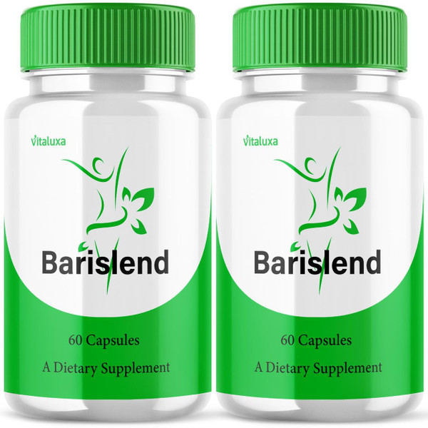 (2 Pack) Barislend Capsules, Barisland Pills Pink Salt Blend for Women, Barislends Maximum Strength Supplement Official Advanced Formula Wait Natural Energy Support, Bari Slend Review (120 Capsules)