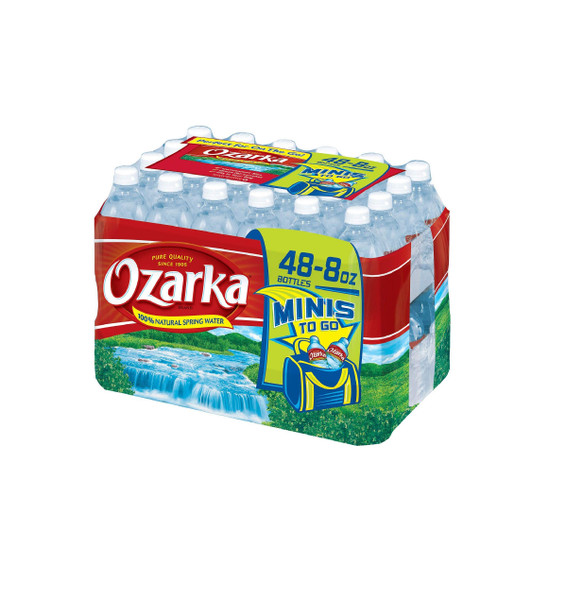 Ozarka Natural Spring Water, 8 Fluid Ounce (Pack of 48)