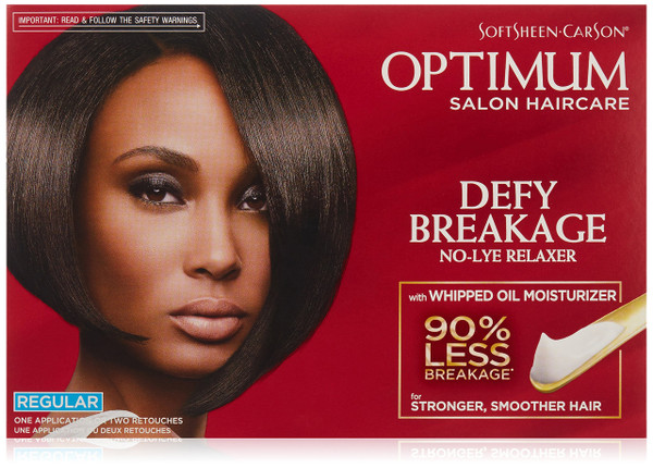 SoftSheen-Carson Defy Breakage No-Lye Relaxer for Normal Hair Textures with Coconut Oil SoftSheen-Carson Defy Breakage No-Lye Relaxer for Normal Hair Textures with Coconut Oil