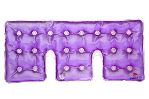 Click It Hot/Cold Reusable Gel Heating Pad. Pain Relief! (Relax (Neck/Shoulder), Purple)