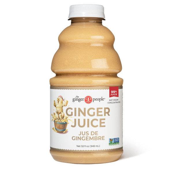 99% Pure Ginger Juice by The Ginger People – Digestive Health, Premium Quality, 32 Fl Oz Bottle (Pack of 1)