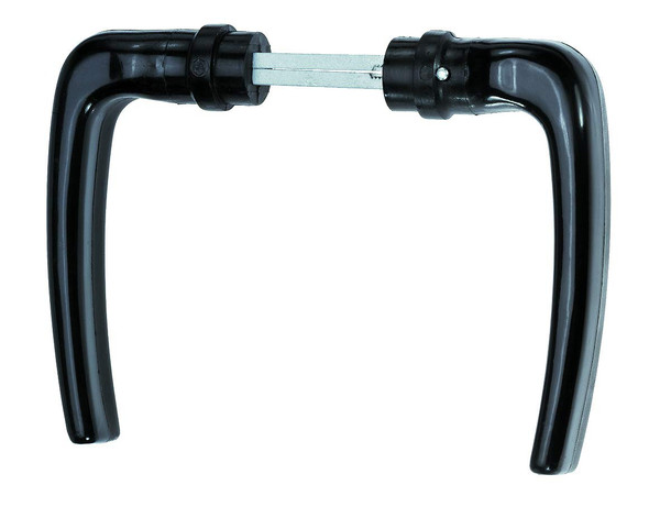 Gah-Alberts 654047 Door Handle for Corrugated Gates Set of 2 Door-Handle Gap 50 mm Handle B 115 mm Aluminium Anodised Black Gah-Alberts 654047 Door Handle for Corrugated Gates Set of 2 Door-Handle Gap 50 mm Handle B 115 mm Aluminium Anodised Black