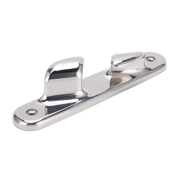 10in Bow Cleat, Bow Rope Chock 316 Stainless Steel Polished Mirror Finish Anchoring Mooring Deck Line Chock for Boats Yachts