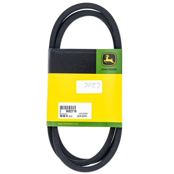 John Deere OEM Drive Belt Mower Deck 41 48 120 140 210 212 214 216 300 314 316 317 318 322 330 332 420 430 M82718 John Deere OEM Drive Belt Mower Deck 41 48 120 140 210 212 214 216 300 314 316 317 318 322 330 332 420 430 M82718