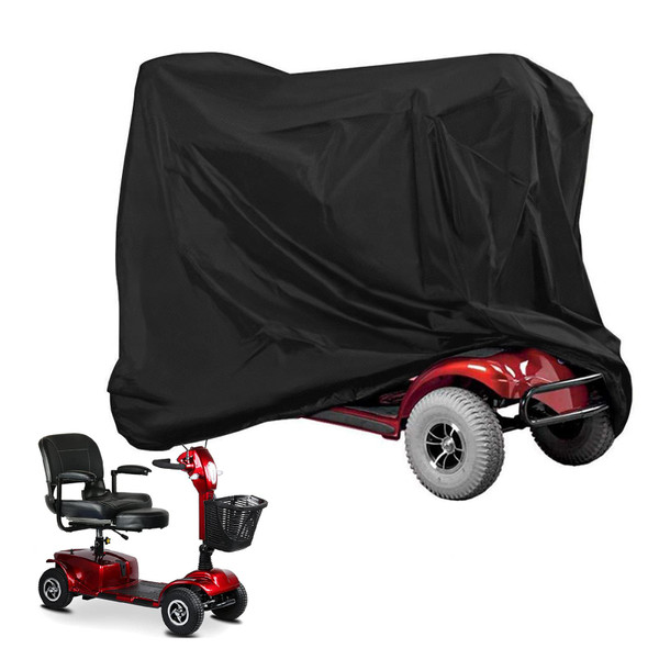 Mobility Scooter Cover,Waterproof Wheelchair Cover for Storage,Mobility Scooter Accessories for All-Weather Outdoor Protection Dust Covers - 55"x 26" x 36" (L x W x H)