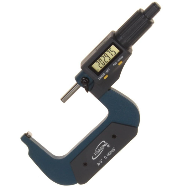 iGaging Digital Micrometer w Data Output 2-3"/0.00005"/0.001mm