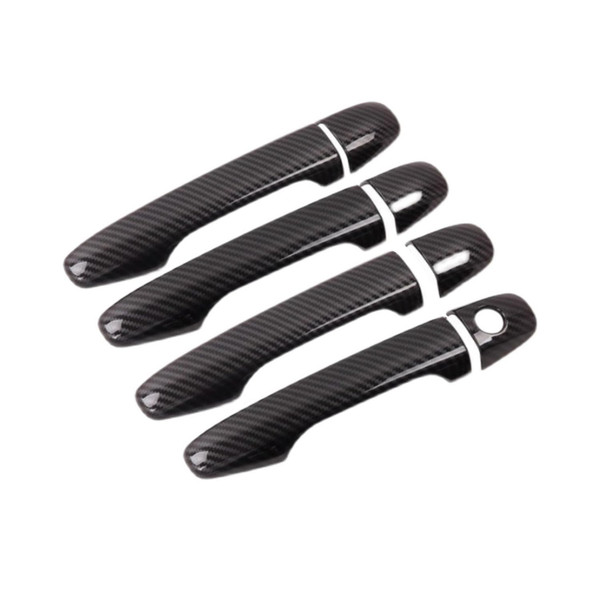 TLIFORT Exterior Door Handle Cover Trims for Subaru Accessories WRX WRX STI 2015-2021, XV Crosstrek 2013-2017, for Forester 2013-2018, for Outback 2015-2025, ABS Carbon Fiber