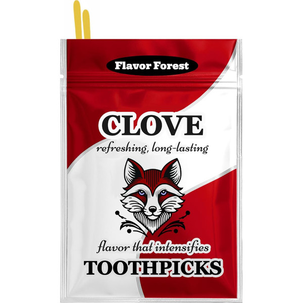 Clove Toothpicks (Flat Shape) 100ct
