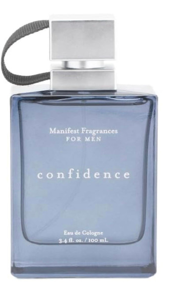 Confidence Eau De Cologne Fragrance For Him 3.4 Fl Oz, Blue