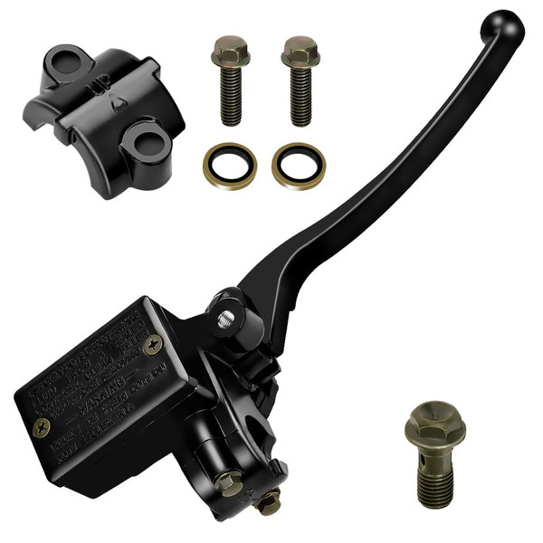HIAORS 7/8" Brake Master Cylinder Handle Compatible with Recon 250 TRX250 TRX350 TRX400FW TRX400EX Fourtrax 300 Foreman 400 450 Rancher 350 CB550 LTZ400 IT200 ATV Quad 4 Wheeler Pit Dirt Bike Parts