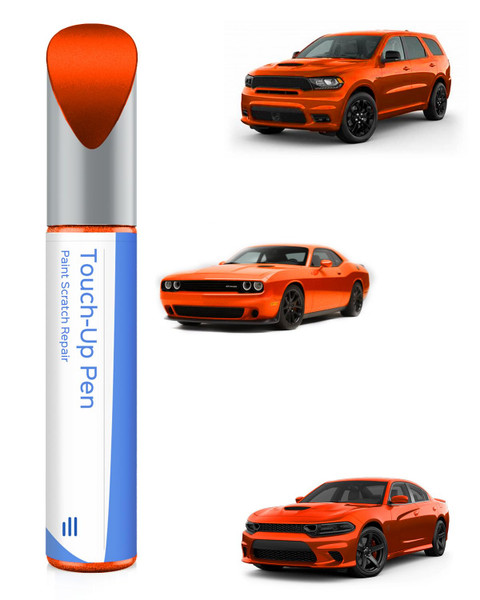 Go Mango PVP/NVP Touch Up Paint for Dodge -Exact Match–Chips and Nicks Touch Up
