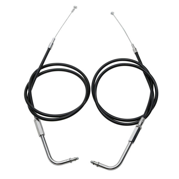 TCMT 90cm Throttle Cable Set Fit For Harley Sportster Models XL883 XL1200