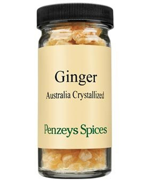 Crystallized Ginger By Penzeys Spices 2.7 oz 1/2 cup jar (Pack of 1) Crystallized Ginger By Penzeys Spices 2.7 oz 1/2 cup jar (Pack of 1)