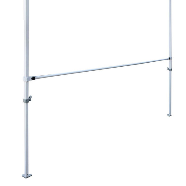 Eurmax USA Universal 10ft Rail Bars for Pop-Up Canopy Tents,Set of 2 Tent Half Wall Hardware with Frame Connectors,Durable Canopy Accessories, Rail Bars Only