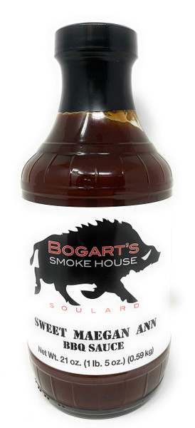 Bogart's Smokehouse | 'Sweet Maegan Ann' BBQ Sauce | 21 Fl Oz/ 59kg