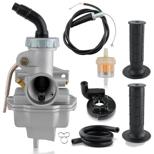 Carbhub CRF80F Carburetor for Honda CRF80F XL80S XR80 XR80R XL75 XR75 XL70 SL70 Carburetor with Throttle Grip Cable - Honda XR80 Carburetor