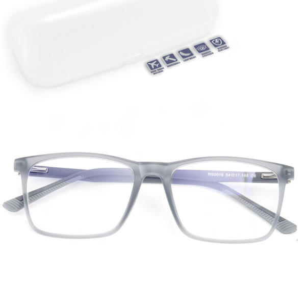 Nearsighted Glasses for Distance Vision, Men Near Sighted Driving Eyeglasses,Women Clear Computer Myopia Farsighted See Far Sight Frame,Cheater Anti Blue Light Blocking TR90 Eye Glass Muners -2.5