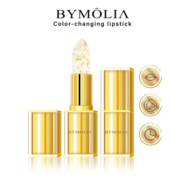 BYMOLIA Transferproof Color-Changing Lipstick - Long-Lasting, Moisturizing, Temperature-Sensitive Color Change, 3.7g, Alcohol Free, Ideal for Blend Gift - Moisture Moisturizer Makeup Radiant Hydrate Hydrating Gloss Lipgloss Cosmetic Glossy lip gloss