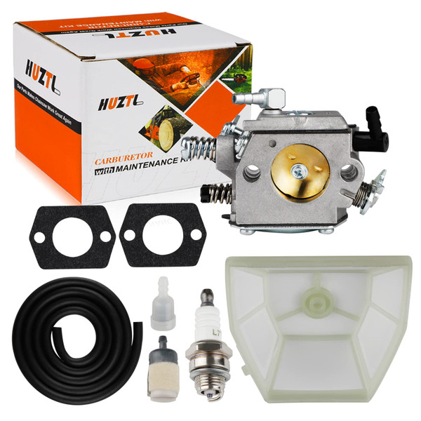HUZTL CS590 CS600 Carburetor and Tune-Up Kit for Echo A021001660 CS600P CS610 CS620 Shindaiwa 591 Chainsaws