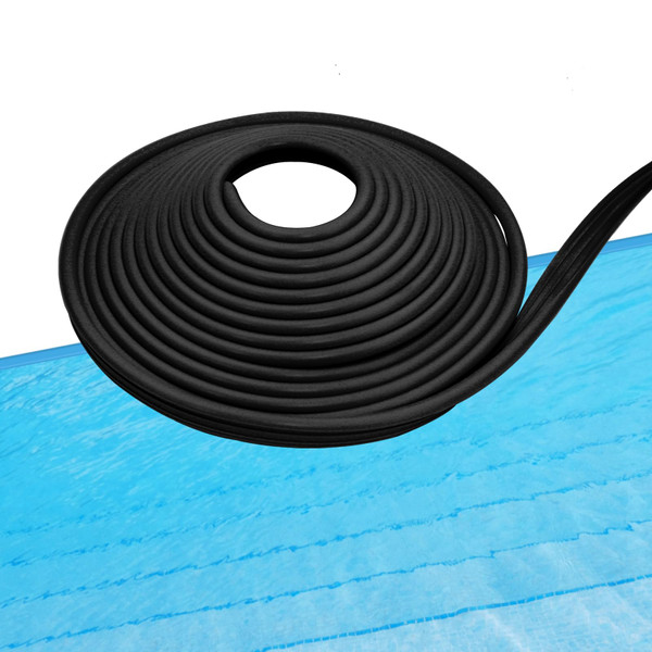 MIYOLO 120'ft Pool Liner Lock for In-Ground and Above Ground Pools, Roll Swimming Pool Liner Bead Lock Black