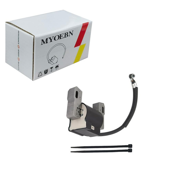 MYOEBN Ignition Coil for JD D125, D130, D140, D150, D155, D160, D170, E120, E130, E140, E150, E160, E170, E180, X146R, X166, X166R, 100 Series Tractors Sabre 2046HV Lawn Tractor 691060 499447 592846