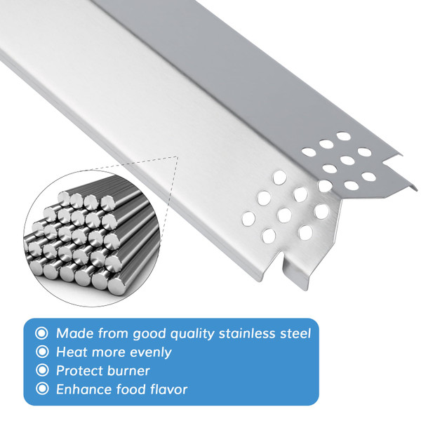 Grill Replacement for Nexgrill 4 Burner - Grill Parts for 720-0830H, 720-0830D, 720-0783E, 720-0830A Gas Grill, Grill Burner, Heat Plates Ignitors Kit,4 Packs